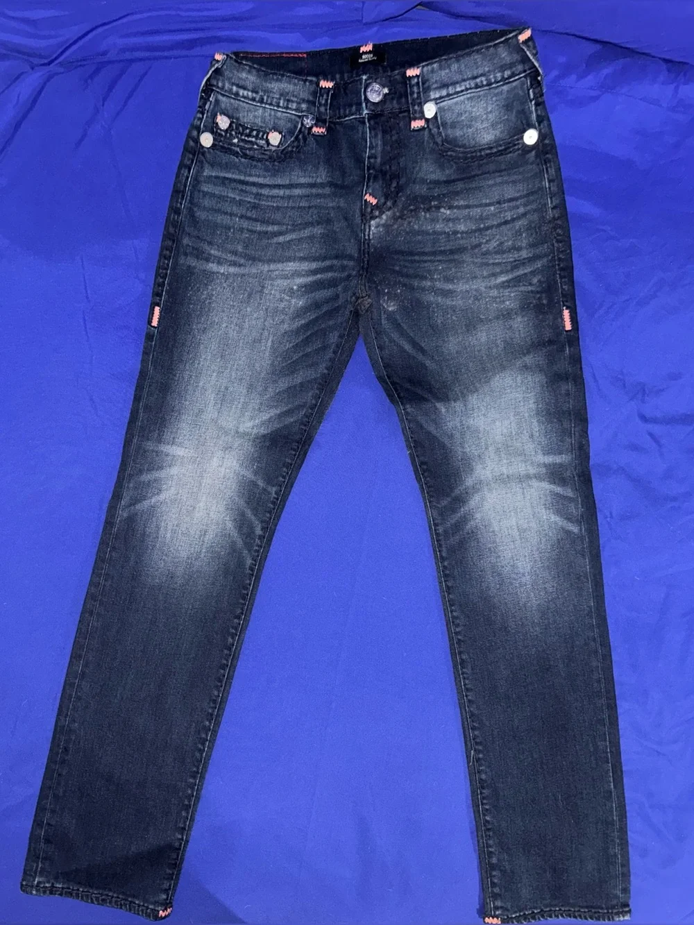 True Religion Men’s Rocco Relaxed Skinny